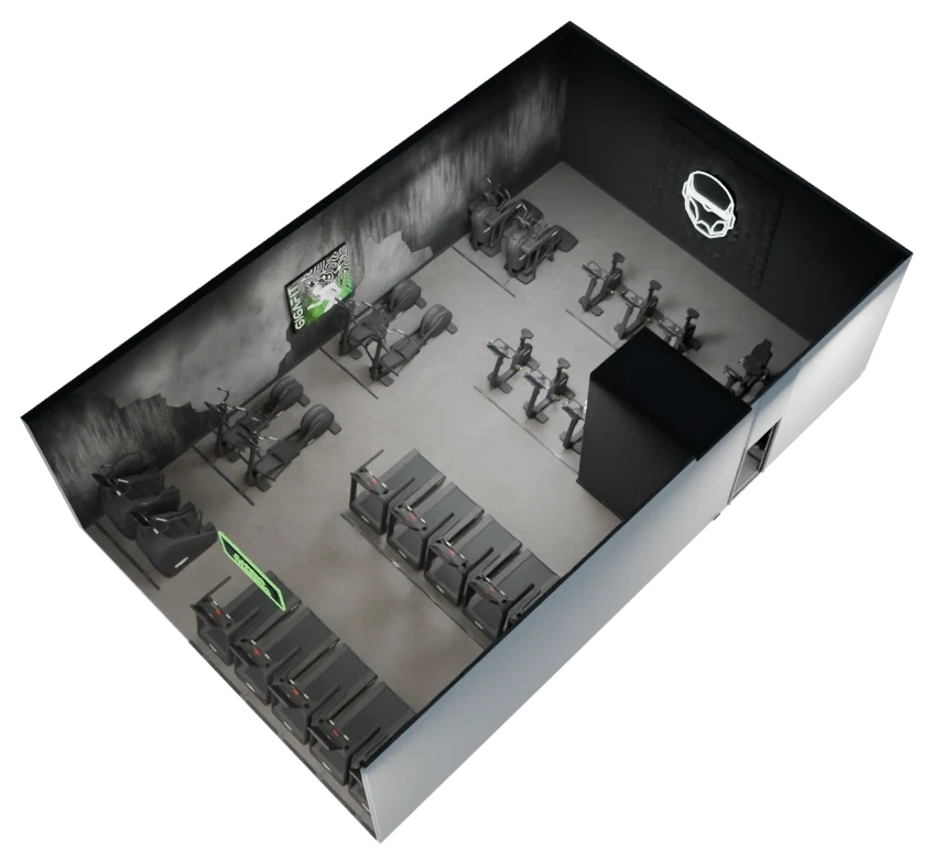Maquette de l’espace Cardio